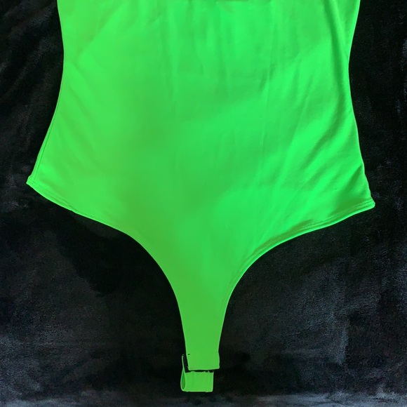 Lime Green Body Suit - Picture 3 of 6